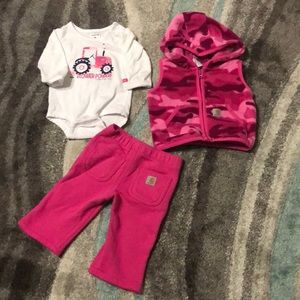 5 for $20💕 Carhartt 3piece outfit